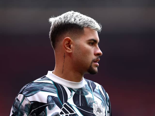 Newcastle United midfielder Bruno Guimaraes