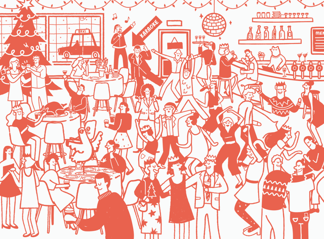 Can you find the ten £10 notes paying for the work Christmas do?