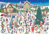 How many of the Christmas items can you find? 
