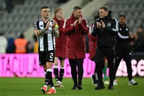 Kieran Trippier sat out Newcastle United’s 3-3 draw with Liverpool. 