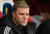 Newcastle United head coach Eddie Howe. 
