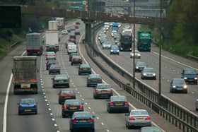 The M1 motorway in Leicestershire near to Leicester Forrest East services (Photo: Rail Photo/Construction Photography/Avalon/Getty Images)