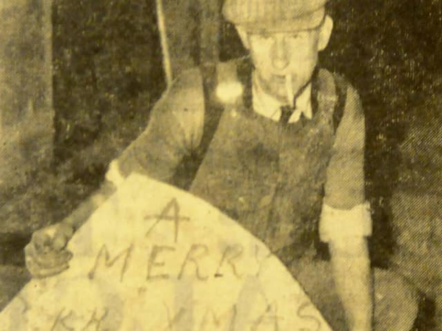 Christmas as it looked in South Tyneside in December 1960.