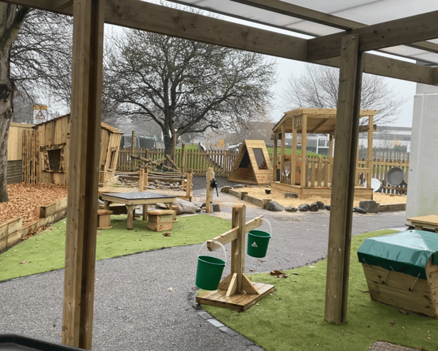 Ashley Academy, in South Shields, has unveiled its new dedicated outdoor space for its Early Years pupils.