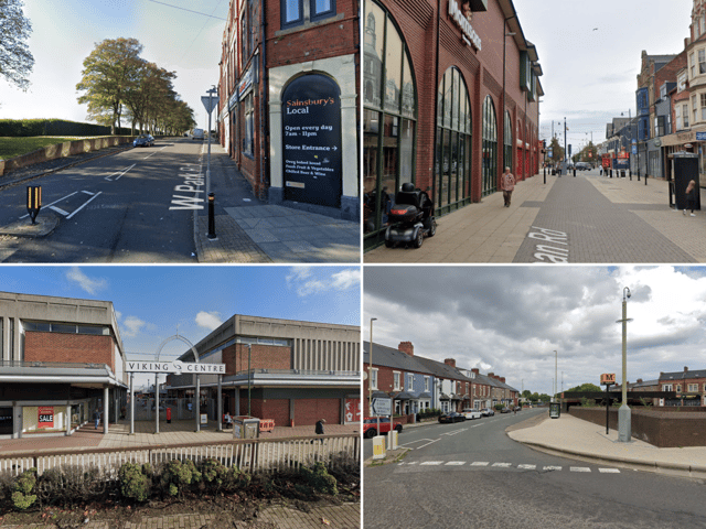 The most crime in South Tyneside was reported in and around these locations in October 2024.
