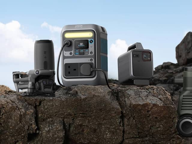 The Anker Solix C300 can charge several devices at once