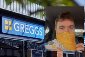 I tried my first ever Greggs festive bake...