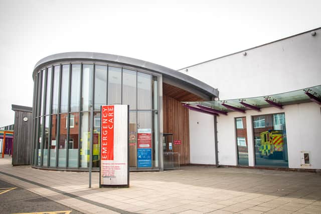 South Tyneside District Hospital.