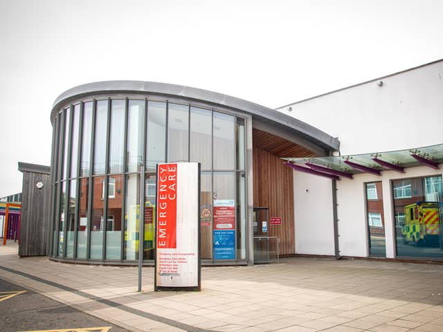 South Tyneside District Hospital.