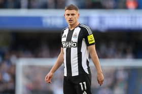 Harvey Barnes has scored five goals for Newcastle United this season. 