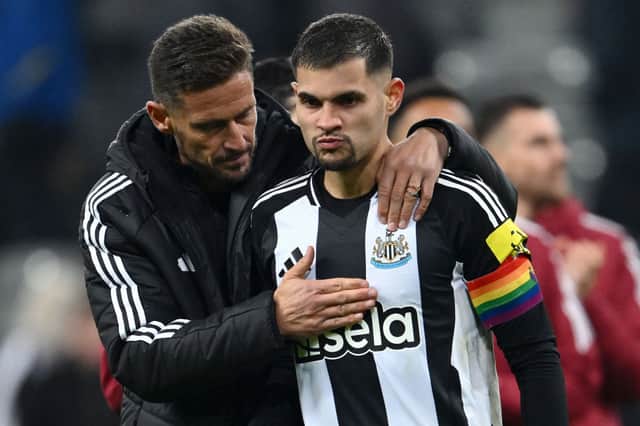 Bruno Guimaraes impressed against Liverpool with two assists but struggled against Brentford along with several of his team-mates. 