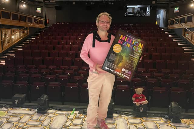 Richie Bow-Grace is bringing 'A Million Blankets' to the Customs House, in South Shields.