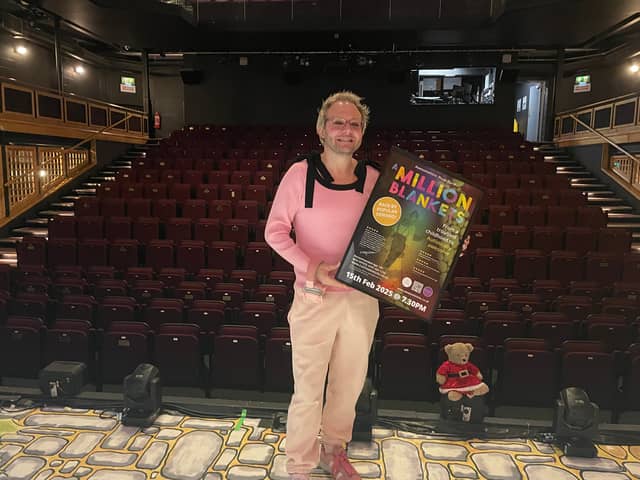 Richie Bow-Grace is bringing 'A Million Blankets' to the Customs House, in South Shields.