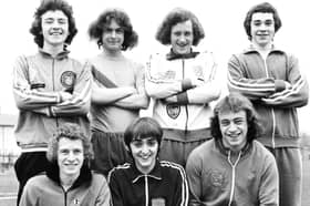Harton Comprehensive School cross country team posed for this photo 49 years ago. 