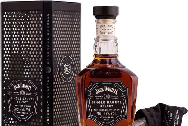 You'll get a very special metal container for this very special Jack Daniel's bottle