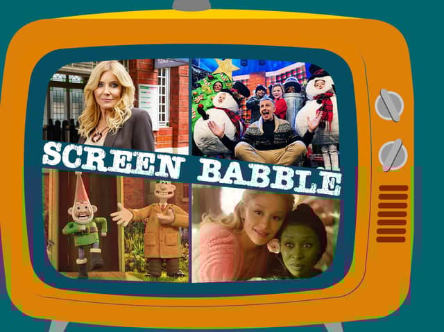 Screen Babble season 2 episode 1. Photo: NationalWorld Graphics Team/ BBC/ RTE/ Universal