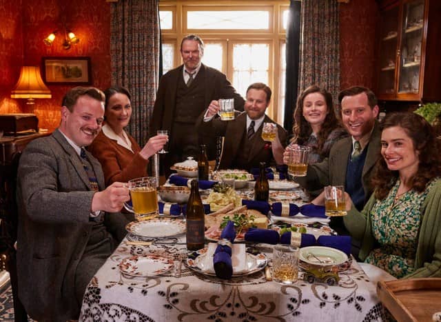 James Heriot will be returning to our screens for the The All Creatures Great and Small Christmas Special on Channel Five on Monday, December 23, at 9pm. The beloved vet is balancing the excitement of their son Jimmy’s first birthday with the festive season alongside Helen, while the capricious Siegfried Farnon is guiding Tristan in the right direction as he embarks on an important wartime mission. Meanwhile, Mrs Hall is busy preparing for Christmas when she is shaken by unexpected news.