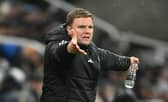 Newcastle United head coach Eddie Howe