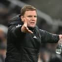 Newcastle United head coach Eddie Howe