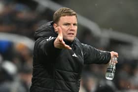 Newcastle United head coach Eddie Howe