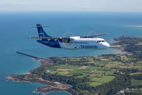 Blue Islands' airline has launched two new routes to Guernsey and Jersey from Newcastle International Airport.
