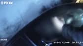 Watch shocking moment drunk driver is arrested with a young child in his car