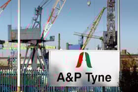 A&P which played a part in Britain's newest aircraft carrier - and did it in style in the snow.