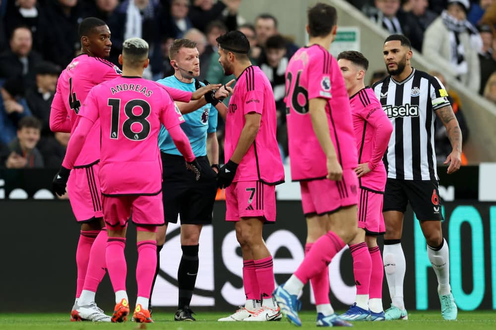 Sam Barrott will referee Newcastle United v Brentford tonight