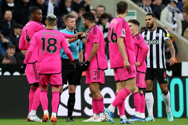 Sam Barrott will referee Newcastle United v Brentford tonight