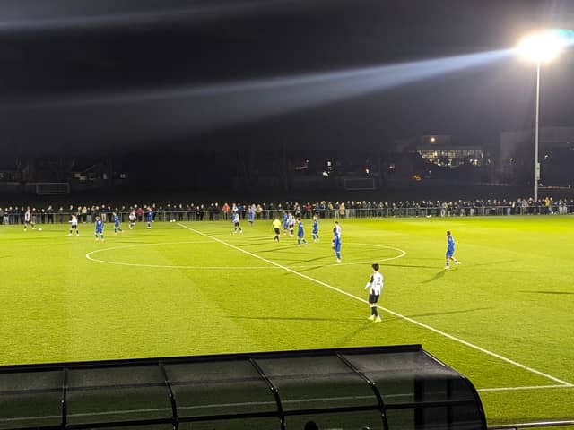 NUFC U21s v Chelsea U21s at Whitley Park.