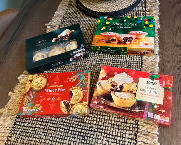 Mince pies taste test: we try mince pies from the top 4 UK supermarkets to see which is best this Christmas