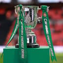 The Carabao Cup trophy. 