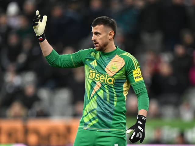 Newcastle United goalkeeper Martin Dubravka