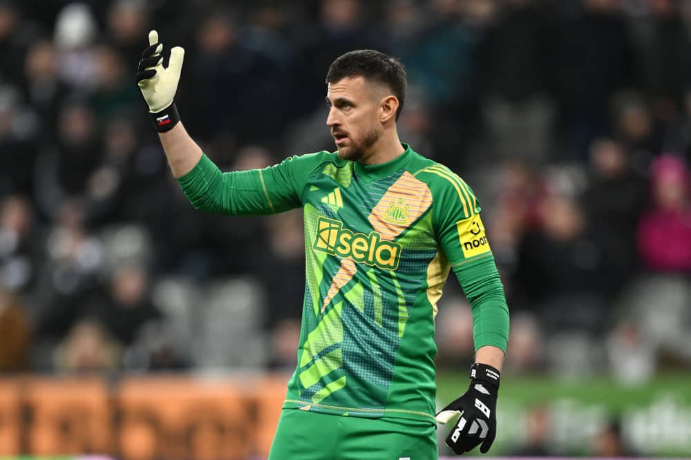 Newcastle United goalkeeper Martin Dubravka
