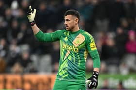 Newcastle United goalkeeper Martin Dubravka