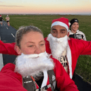 Believe to Run, a South Shields-based running club, have taken part in a Christmas run for charity.