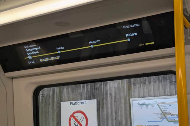 On board the new Tyne and Wear Metro fleet