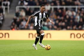 Joe Willock in action for Newcastle United