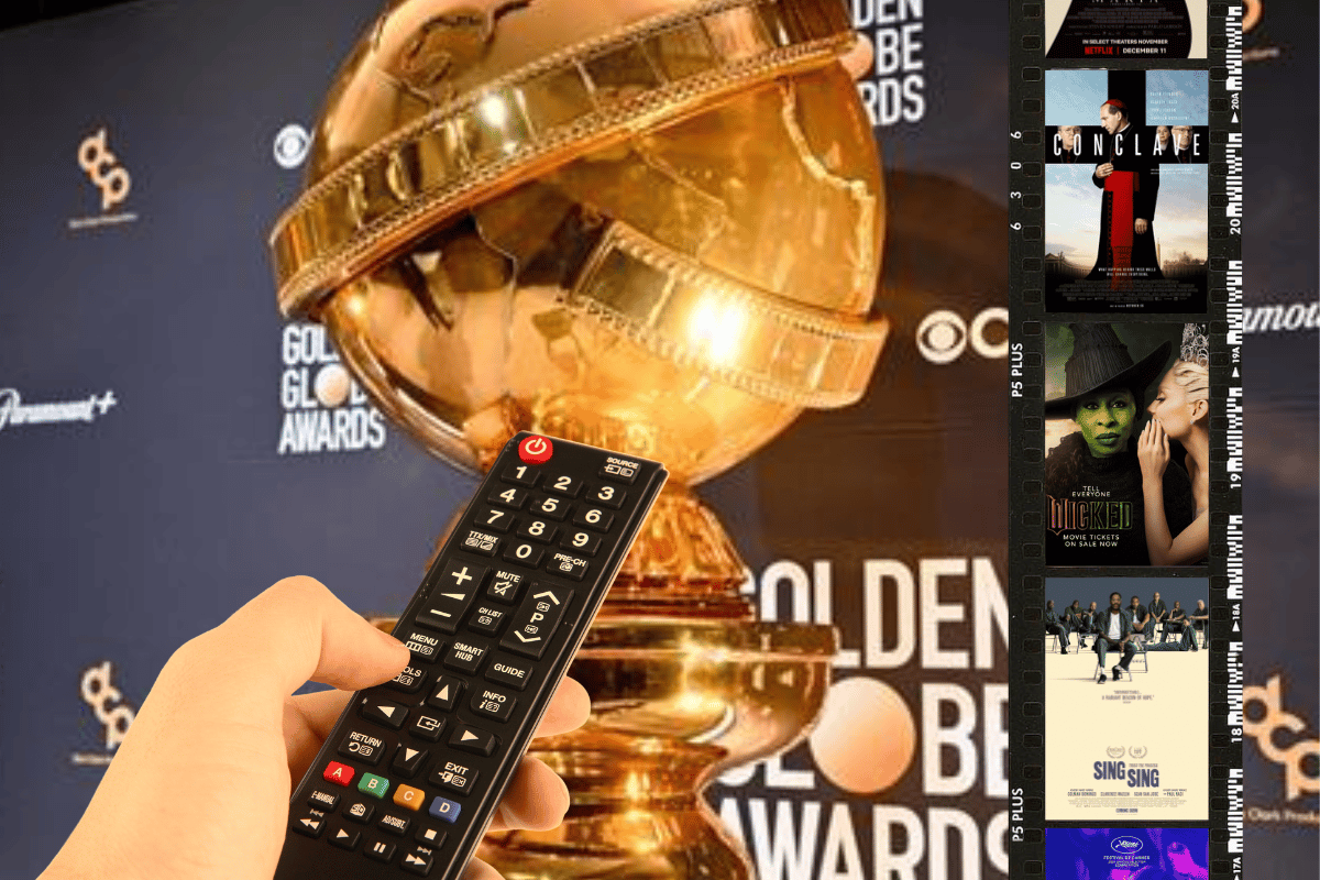 When are the 2025 Golden Globe nominated films released in the UK?