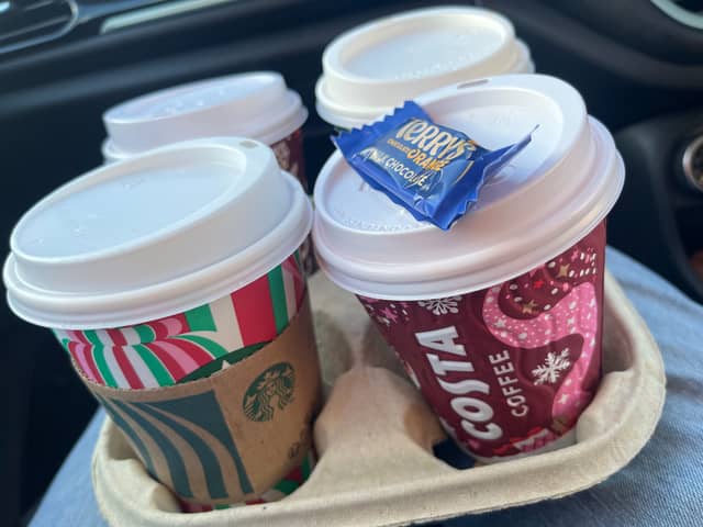 Starbucks vs Costa - which has the better festive drinks?