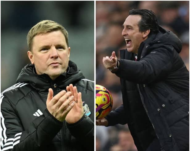 Eddie Howe and Unai Emery