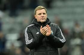 Newcastle United head coach Eddie Howe