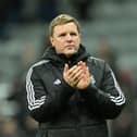 Newcastle United head coach Eddie Howe