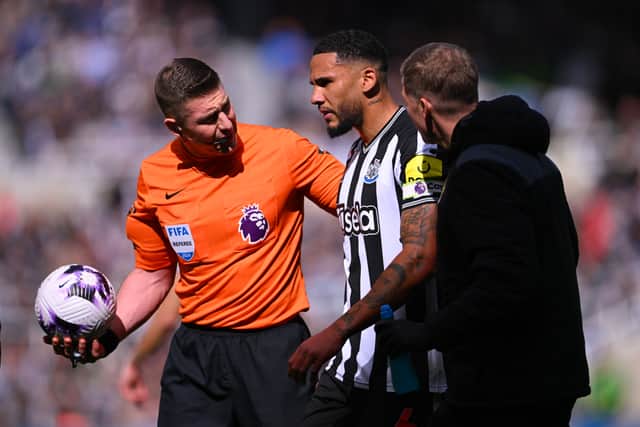 Jamaal Lascelles hasn't played for Newcastle United since March. He suffered an ACL injury against West Ham. (Photo by Stu Forster/Getty Images)