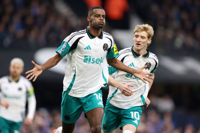 Alexander Isak netted a hat-trick in Newcastle United's win over Ipswich Town on Saturday.