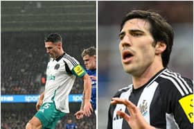 Fabian Schar and Sandro Tonali are at risk of a Premier League ban