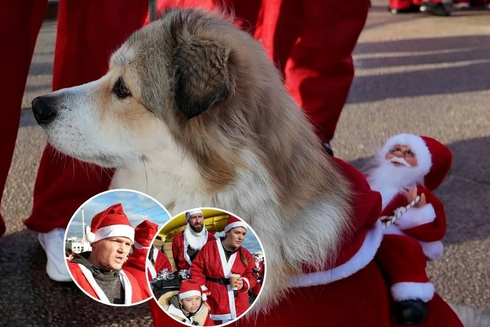 Shots! TV meet the festive runners at Blackpool Santa Dash, in a Christmas Special of Unconventional Brits