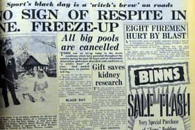 Shivering back to South Tyneside and the Big Freeze of December 1962.