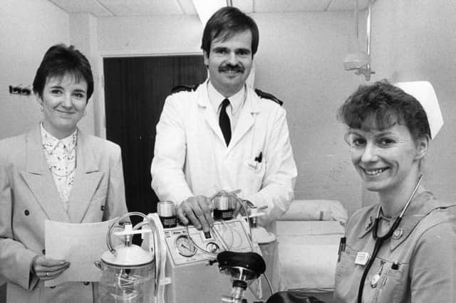 The new Minor Injuries Unit at South Shields General Hospital in December 1984.