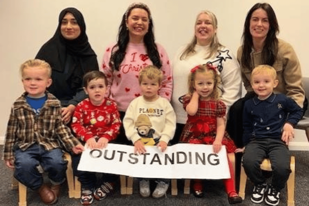 Stanley's at the Ridgeway Family Hub, in South Shields, is celebrating maintaining its 'Outstanding' Ofsted rating.